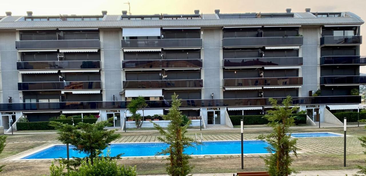 Apartamento Con 3 Habitaciones, Terraza Y Jardin Comunitario Con Piscina En Sant Antoni De Calonge Exteriör bild